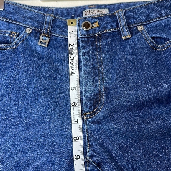 MICHAEL Michael Kors Boot Cut Mid Rise Jeans Size 8 - Picture 12 of 14